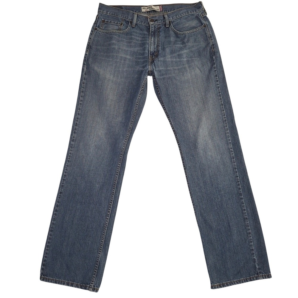 Vintage Levi's 559 Relaxed Straight Jeans Mens 34x34* Blue Denim Cotton Y2K